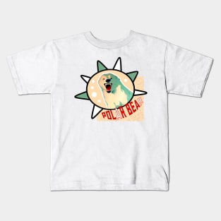 Angry polar bear Kids T-Shirt